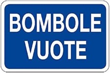 Cartello segnaletico bombole usato  Acate