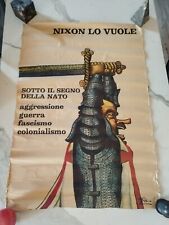 Nixon caricatura propaganda usato  Catania