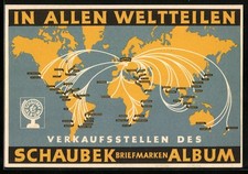 Reklame schaubek briefmarken gebraucht kaufen  Berlin