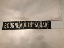 Dorset Bournemouth Destination Route Bus Blind 4319 30"- Bournemouth Square comprar usado  Enviando para Brazil