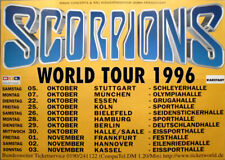 Scorpions 1996 plakat gebraucht kaufen  Oberhausen