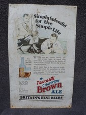 Vintage newcastle brown for sale  WIGSTON
