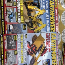 Earthmovers magazines jan for sale  HITCHIN