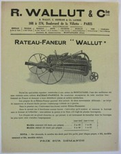 Prospectus brochure machine d'occasion  Auneau