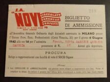 1942 s.a. novi usato  Solopaca