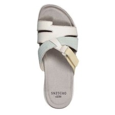 Sandália Feminina Earth Original Samara Tamanho 9.5 Couro Branco Areia comprar usado  Enviando para Brazil