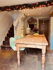 chunky wood dining table for sale chunky wood dining table for sale NORTHAMPTON