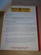 Documents tracteur david d'occasion  Gannat