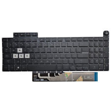 Teclado dos EUA para ASUS TUF Gaming FX507 FA507 FX507Z F15 FX517 FX707 FX707Z FA707 comprar usado  Enviando para Brazil