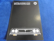 Catalogue depliant lancia d'occasion  Saint-Cyr-sur-Mer