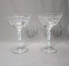 Crystal champagne coupes for sale  Aspermont