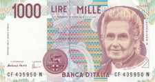 1000 lire montessori d'occasion  France