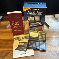 Organizador e calculadora eletrônica Casio Digital Diary SF-4000 completo e funciona! comprar usado  Enviando para Brazil