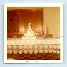Foto antiga vintage colorida quadrada MESA DE BOLO DE ANIVERSÁRIO DE CASAMENTO 1971 INSTANTÂNEO comprar usado Foto antiga vintage colorida quadrada MESA DE BOLO DE ANIVERSÁRIO DE CASAMENTO 1971 INSTANTÂNEO comprar usado  Enviando para Brazil
