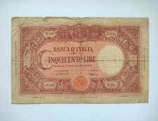 500 lire barbetti usato  Italia