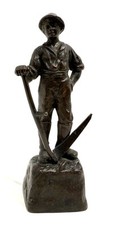 Unsigned bronze sculpture for sale  Ames