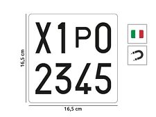Targa prova magnetica usato  Reggio Calabria