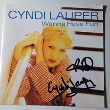 CD livreto assinado por Cyndi Lauper Wanna Have Fun certificado de autenticidade... anos 80 anos 90 pop  comprar usado  Enviando para Brazil