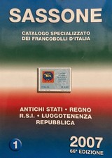Catalogo sassone francobolli usato  Sannicandro di Bari