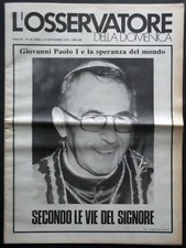 Osservatore della domenica usato  Roma