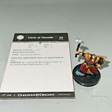 Dungeons & Dragons D&D Miniatures Dragoneye DWARF CLERIC OF MORADIN #1 comprar usado  Enviando para Brazil