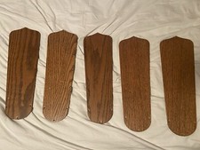 Lâminas de ventilador vintage Casablanca, carvalho antigo, para ventiladores de teto Lady Delta comprar usado  Enviando para Brazil