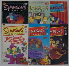 Lot simpsons comics for sale  WALLASEY