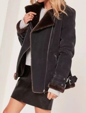 Blouson aviateur gris d'occasion  Villemandeur