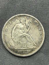 1871 seated liberty for sale  Severn
