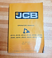 Jcb js115 js360 for sale  GLENROTHES