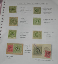 Selection railway letter for sale  WATERLOOVILLE