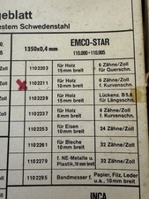 Bandsägeblatt holz 1350 gebraucht kaufen  Paderborn