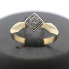 Solitär ring 585 gebraucht kaufen  Gelsenkirchen