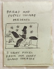 BREAD AND PUPPET THEATRE – RARE EARLY 70S BOOKLET! comprar usado  Enviando para Brazil