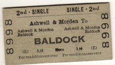 Railway ticket brb for sale  MIDHURST