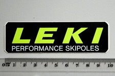 Aufkleber sticker leki gebraucht kaufen  Südlohn