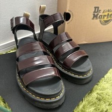 Sandálias Dr. Martens VEGAN BLAIRE UK5 vermelho cereja  comprar usado  Enviando para Brazil