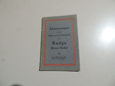 Rudge 250 350 gebraucht kaufen  Fruerlund,-Engelsby, Tastrup