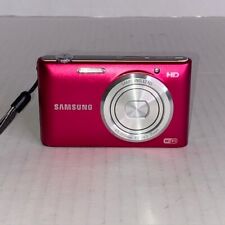 Cámara digital Samsung ST150F 16,2 MP 5X zoom HD rosa Wi-Fi HD probada y funcionando, usado segunda mano  Embacar hacia Argentina