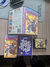 Sunset Riders Sega Genesis pôster manual completo na caixa Konami guia pendurada comprar usado  Enviando para Brazil