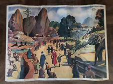 Tableau élocution zoo d'occasion  Châtillon-sur-Loire