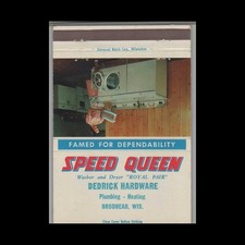 Matchbook cover speed for sale  Raymond