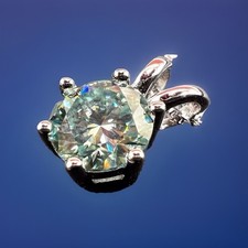 Solitär moissanit karat gebraucht kaufen  Düsseldorf