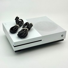 Console Microsoft Xbox One S 1TB robô de jogos branco (1681) somente sistema - Testado, usado comprar usado  Enviando para Brazil