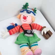 Handmade knitted clown for sale  San Jose
