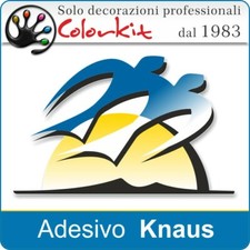 Coppia adesivi knaus usato  Faenza