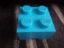 Lego aufbewahrungsbox türkis gebraucht kaufen  Bergisch Gladbach