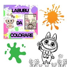 Labubu colorare immagini usato  Aprilia
