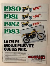 Publicite 1983 suzuki d'occasion  France
