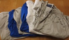 Shorts masculino peso pesado médio 2 bolsos cordão 100% poliéster 6 peças 3 cores, usado comprar usado  Enviando para Brazil